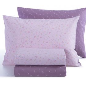 Σετ Σεντόνια  Lorelay Lilac 200x270 Διπλά Nef-Nef Homeware