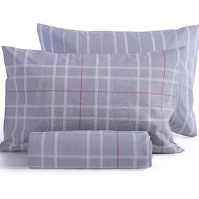 Σετ Παπλωματοθήκη Highlar Grey 240x230 Υπέρδιπλη Nef-Nef Homeware