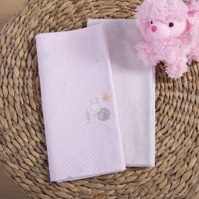 Σετ Σεντόνια Cute Snail 2τμχ.Λίκνου 70x120 Nef-Nef Homeware