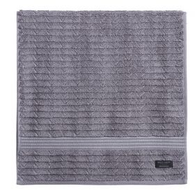 Πετσέτα Elgyn Grey-Grey Προσώπου 50x100 Nef-Nef Homeware