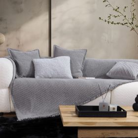 Ριχτάρ Brooklyn Silver Τριθέσιο 170x300 Nef-Nef Homeware