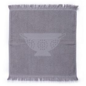 Ποτηρόπανο Colander Grey 50x50 Nef-Nef Homeware