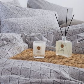 Σετ Παπλωματοθήκη Torredo Grey 160x230 Μονή Nef-Nef Homeware