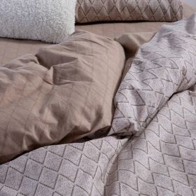 Σετ Παπλωματοθήκη Torredo Beige 160x230 Μονή Nef-Nef Homeware