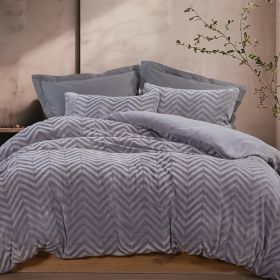 Σετ Παπλωματοθήκη Carmen Grey 160x220 Nef-Nef Homeware