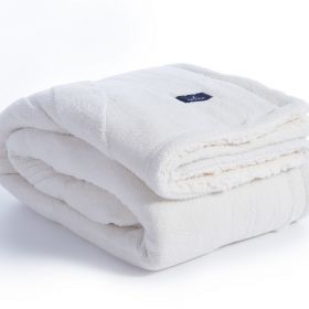 Ριχτάρι Nau Cost Ecru  Μονοθέσιο 130x180 Nef-Nef Homeware