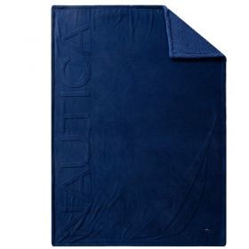 Ριχτάρι Nau Cost True Navy Μονοθέσιο 130x180 Nef-Nef Homeware