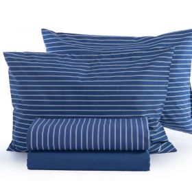 Σετ Σεντόνια Nau Cost True Navy 240x220 Υπέρδιπλα Nef-Nef Homeware