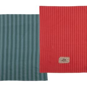 Σετ 2τμχ. Ποτηρόπανο Straight to Christmas Nef-Nef Homeware