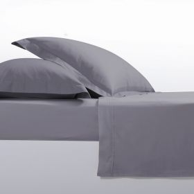 Σεντόνι  σατέν Elements 24 Graffite 280x270 King Size Nef-Nef Homeware