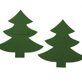 Σετ 4 τμχ.Θήκη Μαχαιροπήρουνων Felt Tree Green Nef-Nef Homeware