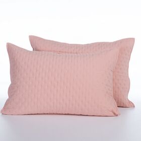 Σετ 2τμχ.Μαξιλαροθήκες Valia Peach 52x72 Nef-Nef Homeware