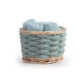 Σετ 5τμχ.Borra Aqua καλαθάκι με Λαβέτες 30x30 Nef-Nef Homeware