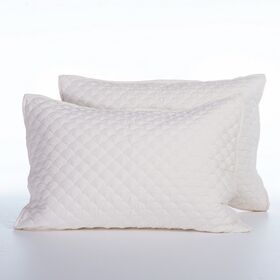 Σετ 2τμχ.Μαξιλαροθήκες Scofield  Ecru 52x72 Nef-Nef Homeware