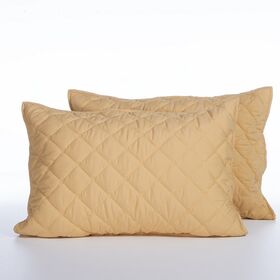 Σετ 2τμχ.Μαξιλαροθήκες Olga Honey 52x72 Nef-Nef Homeware