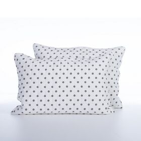 Σετ 2τμχ.Μαξιλαροθήκες Donter Grey 52x72 Nef-Nef Homeware
