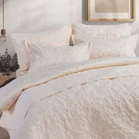 Κουβερλί Zinovia Vanilla 230x240 Nef-Nef Homeware