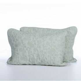 Σετ 2τμχ.Μαξιλαροθήκες Zinovia Mint 52x72 Nef-Nef Homeware
