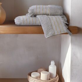 Πετσέτα Χεριών Quantro Grey 30x50 Nef-Nef Homeware