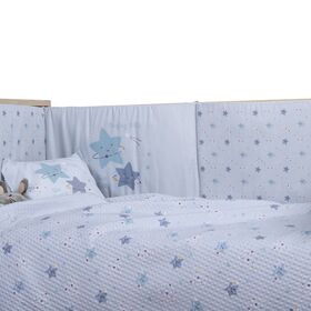 Βρεφική Κουβέρτα πικέ Αγκαλιάς Explore the Universe 80x110 Nef-Nef Homeware