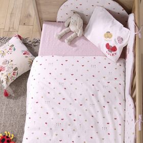 Σετ 3τμχ. Σεντόνια Κούνιας Lady Bug  120x170 Nef-Nef Homeware
