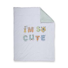 Βρεφικό Κουβερλί  Alphabet Monster 110Χ140 Nef-Nef Homeware