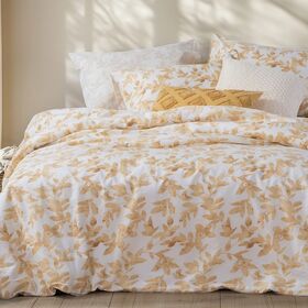 Σετ Σεντόνια Sencil Gold 280x270 King Size+(180x200+35)κατωσέντονο με λάστιχο Nef-Nef Homeware