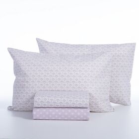 Σετ Σεντόνια KeylanMauve 280x270 King Size+(180x200+35)κατωσέντονο με λάστιχο Nef-Nef Homeware