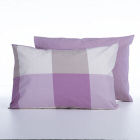 Μαξιλαροθήκη  Casual Check Mauve 52x72 Nef-Nef Homeware