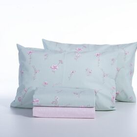 Σετ Σεντόνια Irida Mint Διπλά 200x270 Nef-Nef Homeware