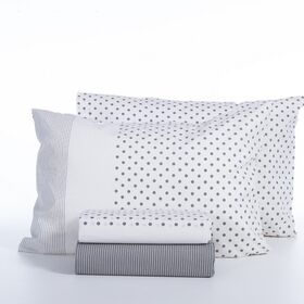 Σετ Σεντόνια Donter Grey Διπλά 200x270 Nef-Nef Homeware
