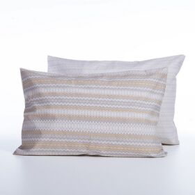 Μαξιλαροθήκη Quantro Grey 52x72 Nef-Nef Homeware