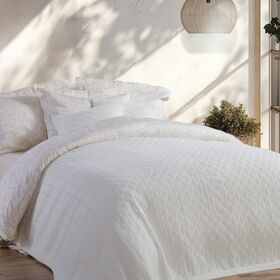 Κουβέρτα Ventora Ecru 230x250 Nef-Nef Homeware