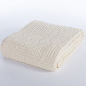 Κουβέρτα πικέ  New Golf Ecru 220x240 Nef-Nef Homeware