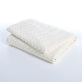 Κουβέρτα πικέ Elmer Off White 160x240 Nef-Nef Homeware