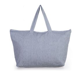 Τσάντα Θαλάσσης Blue Stripe 50x40x17 Nef-Nef Homeware