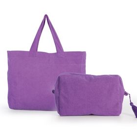 Τσάντα Θαλάσσης Expression Amethyst 50x40x17 Nef-Nef Homeware