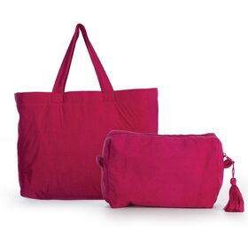 Τσάντα Θαλάσσης Expression Sangria 50x40x17 Nef-Nef Homeware