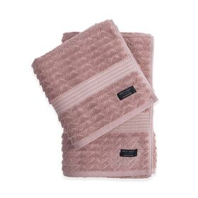 Πετσέτα Προσώπου Elements-Elgyn Pink 50x100 Nef-Nef Homeware