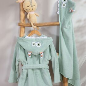 Βρεφικό Μπουρνούζι Alphabet Monster Nef-Nef Homeware