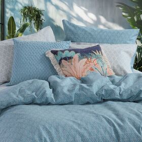 Σετ Σεντόνια Sorento Blue 170x270 Μονά +(100x200+35) κατωσέντονο με λάστιχο Nef-Nef Homeware