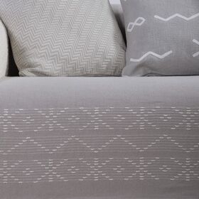 Ριχτάρι Πολυθρόνας Create Grey 180x180 Nef-Nef Homeware