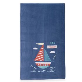 Παιδική Πετσέτα Θαλάσσης Bon Voyage 70x120 Nef-Nef Homeware
