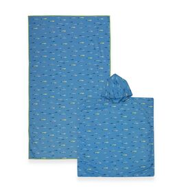 Παιδική Πετσέτα Θαλάσσης  Fish Team 70x120 Nef-Nef Homeware
