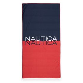 Πετσέτα Θαλάσσης Nautica-Nau Duo Color Red 80x160 Nef-Nef Homeware