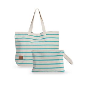 Τσαντάκι Θαλάσσης Elveria Aqua 33x23 Nef-Nef Homeware