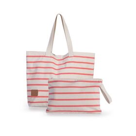 Τσαντάκι Θαλάσσης Elveria Coral 33x23 Nef-Nef Homeware
