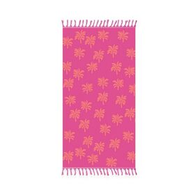 Πετσέτα Θαλάσσης Palmer Fuchsia 80x160 Nef-Nef Homeware