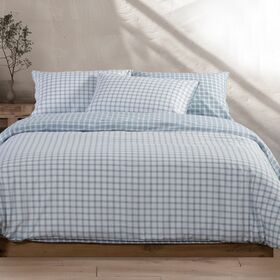 Σετ Σεντόνια Extend Blue Υπέρδιπλα 240x260 Nef-Nef Homeware
