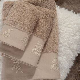 Σετ 3τμχ. Πετσέτες Perfection Beige Nef-Nef Homeware